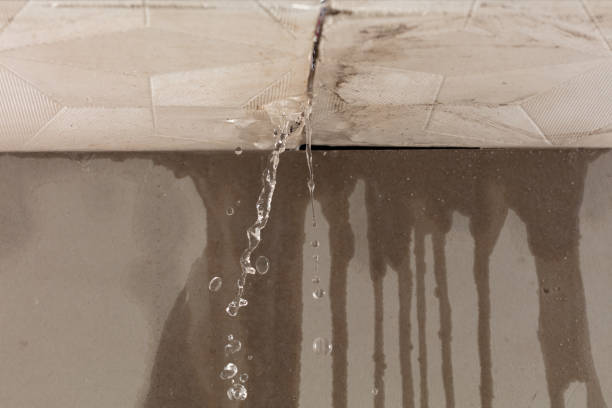 Professional Sewage Cleanup technician working in Stilesville, IN